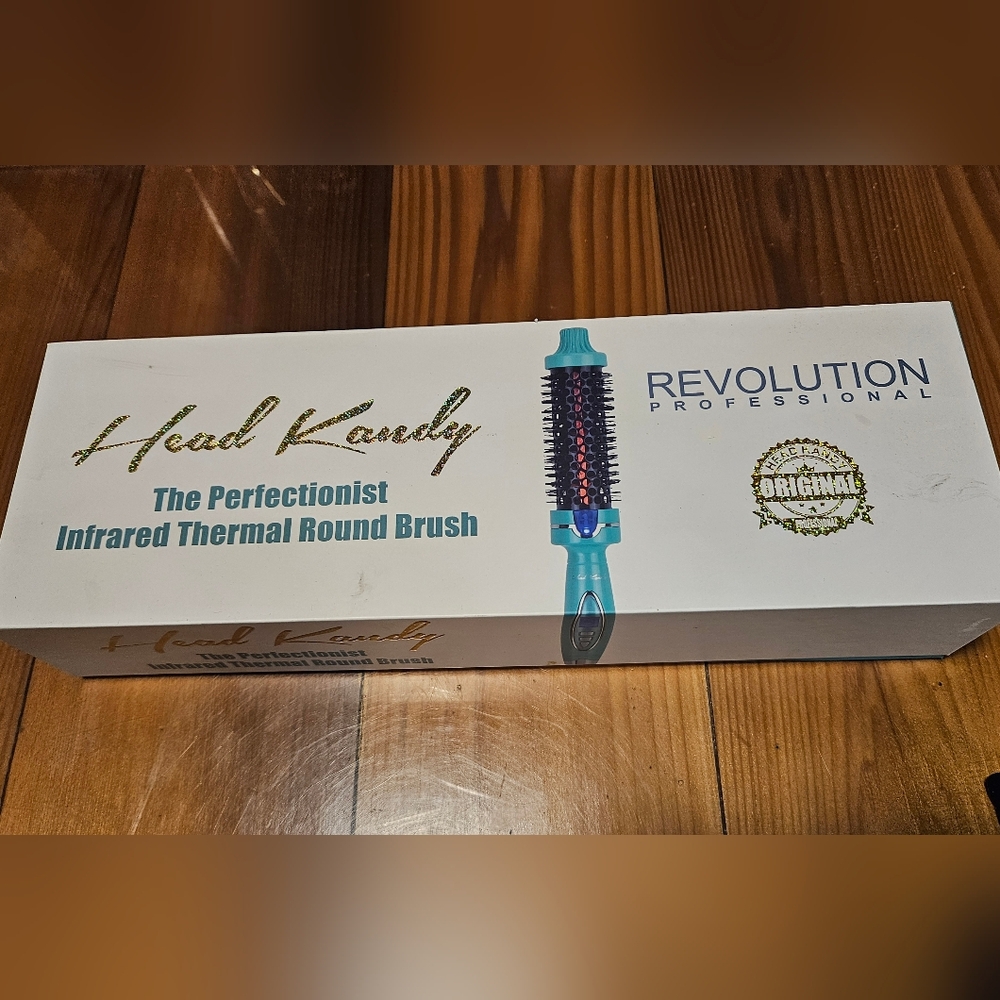 Head Kandy Revolution Professional Infrared Thermal Round Brush - Blue